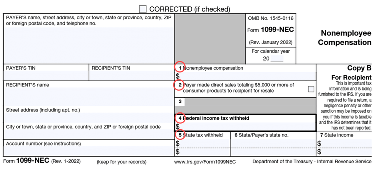 How To Use The Irs 1099 Nec Form Flyfin