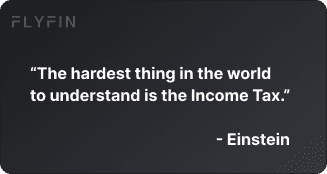 Image of a quote by Einstein that says "The hardest thing in the world to understand is the Income Tax." A relatable sentiment for anyone dealing with taxes, including self-employed, 1099, and freelance workers.