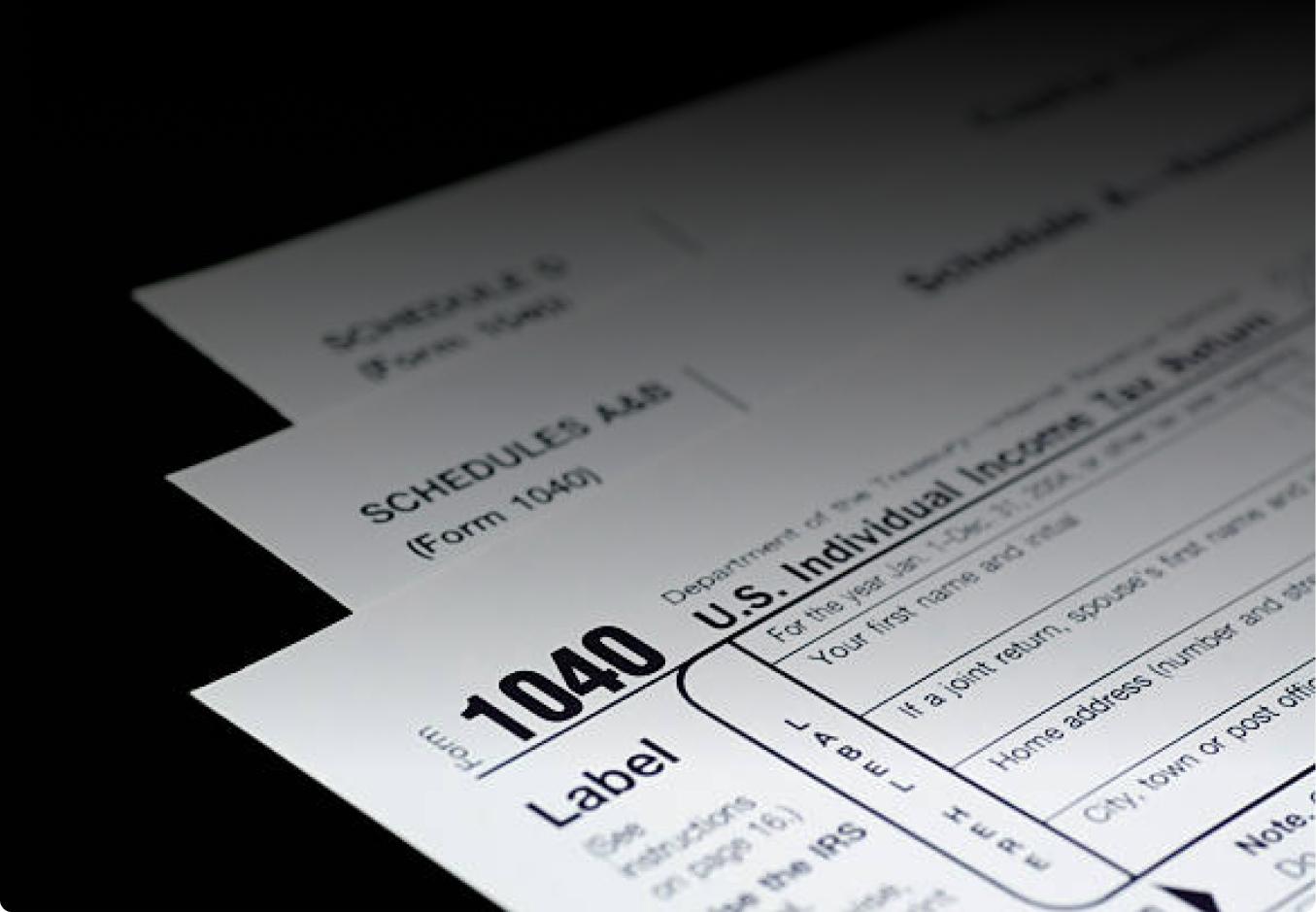 Attach your 1040 form & expenses