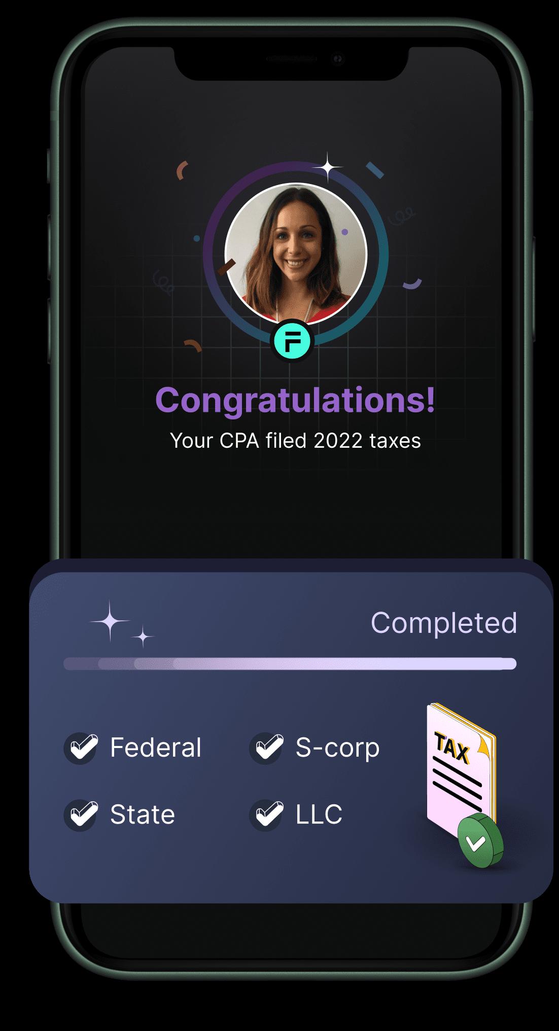 Effortless tax filing