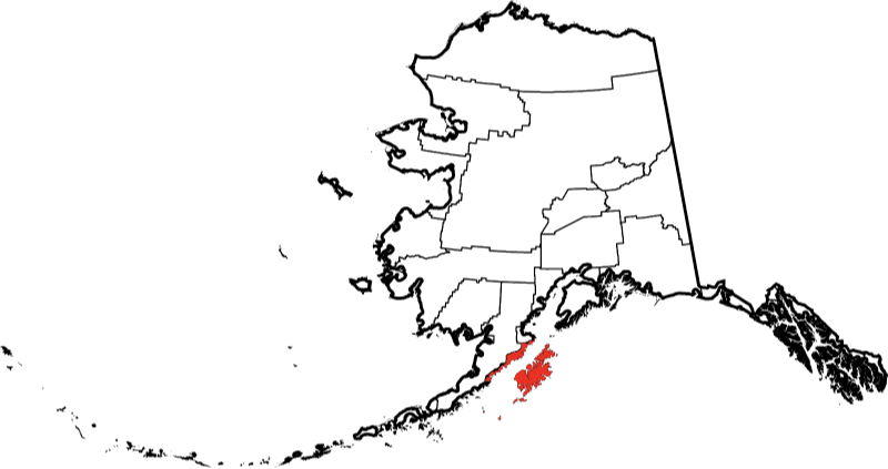 A photo highlighting Kodiak Island Borough in Alaska