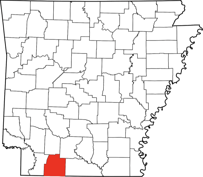A picture of Columbia County in Arkansas
