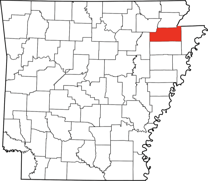 A photo highlighting Craighead County in Arkansas