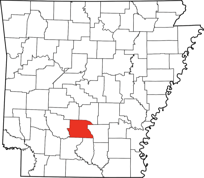 A photo highlighting Dallas County in Arkansas