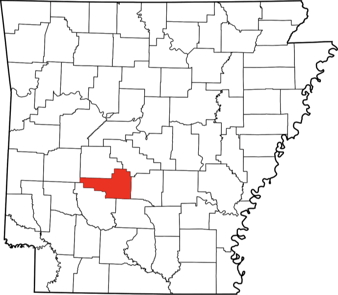 A picture of Hot Spring County in Arkansas.