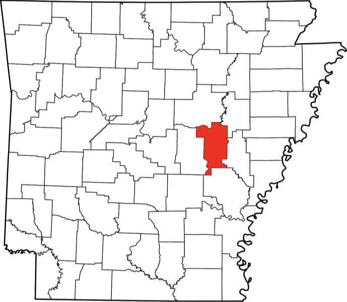An image showing Prairie County in Arkansas