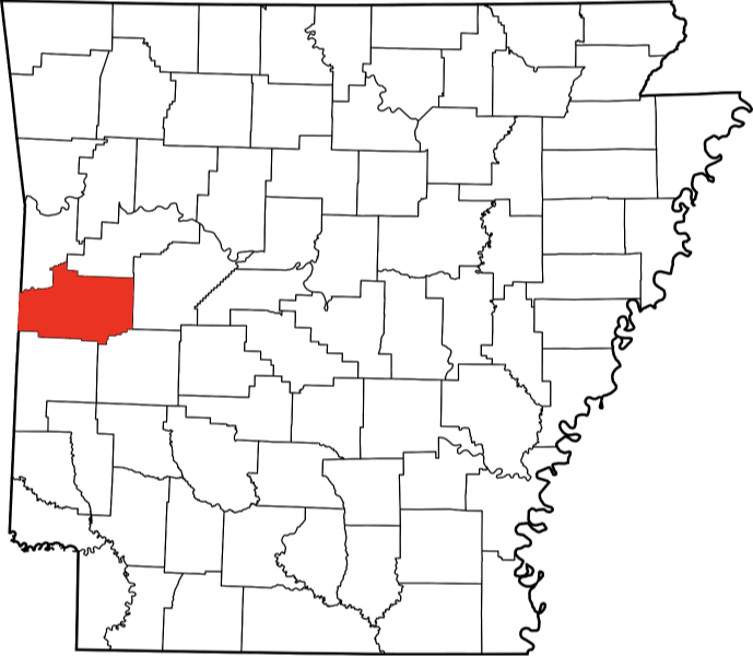 An image showing Saline County in Arkansas