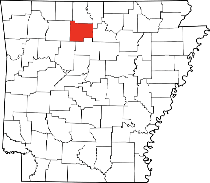 A photo highlighting Scott County in Arkansas