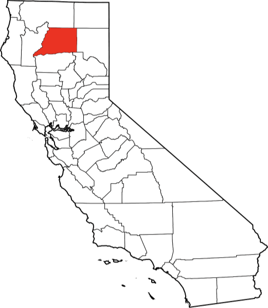 An image displaying Shasta County in California
