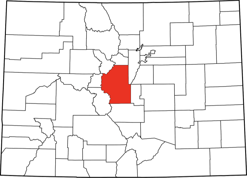 A picture of Park County in Colorado