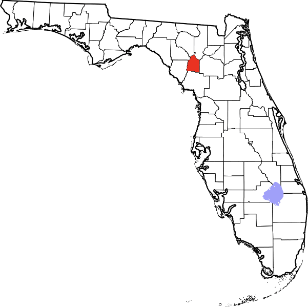 A picture of Gilchrist County in Florida