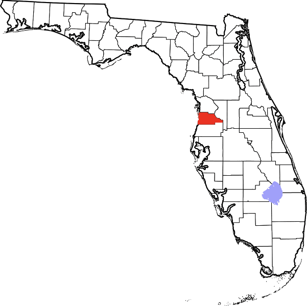 A photo displaying Hernando County in Florida