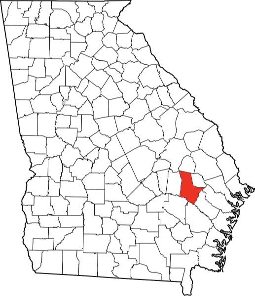 A photo displaying Tattnall County in Georgia