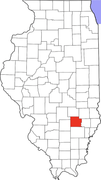 An image showing Clay County in Illinois