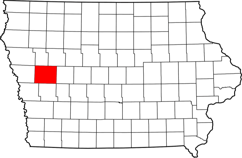 A photo of Crawford County in Iowa