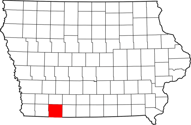 A photo of Taylor County in Iowa