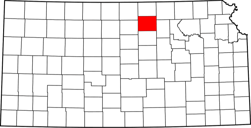 A photo of Cloud County in Kansas