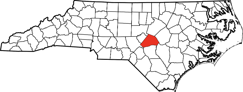 An image showing Harnett County in North Carolina