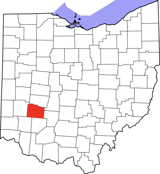 An illustration of Greene County in Ohio