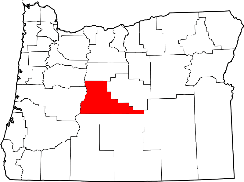 An image showing Deschutes County in Oregon