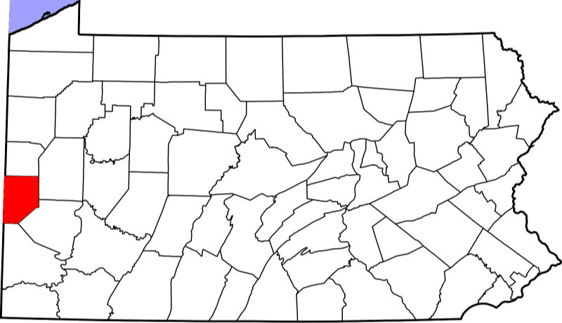 An image showing Beaver County in Pennsylvania