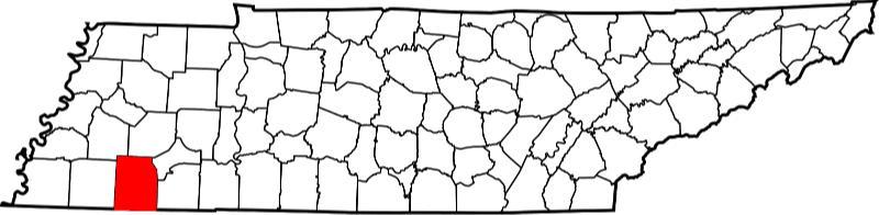 A photo of Hardeman County in Tennessee