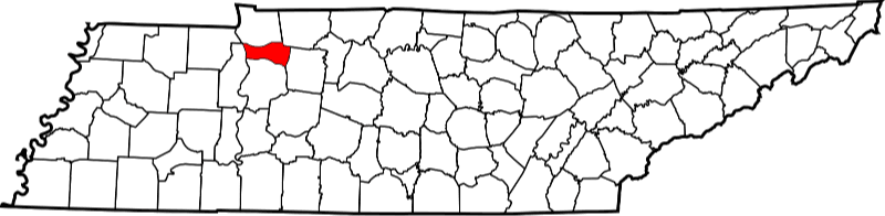 A photo of Houston County in Tennessee