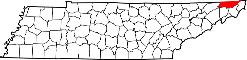 An image showing Sullivan County in Tennessee