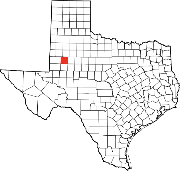 An image showing Dawson County in Texas