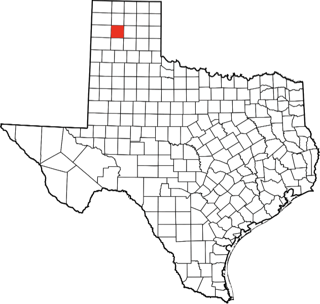 An illustration of Potter County in Texas
