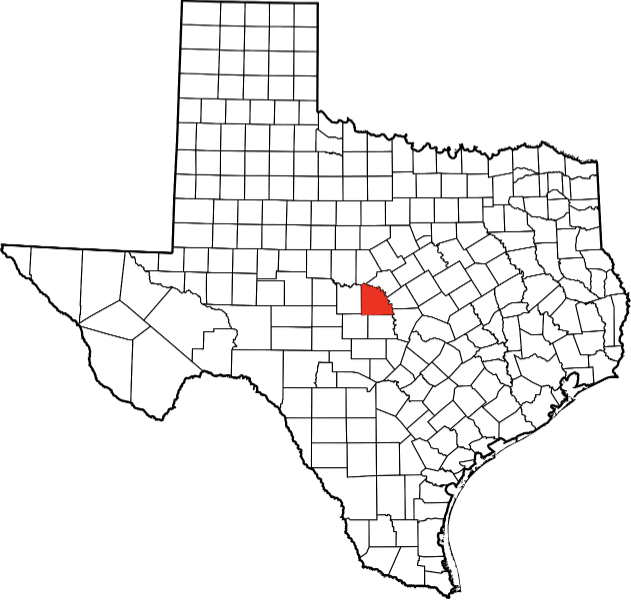 A photo of San Saba County in Texas