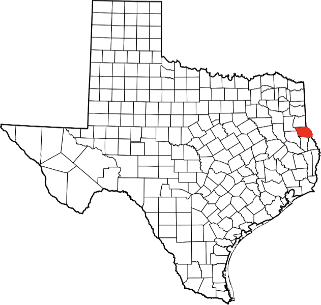 A photo of Shelby County in Texas