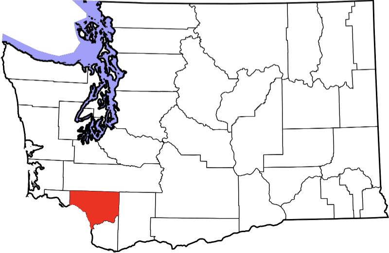An illustration of Cowlitz County in Washington