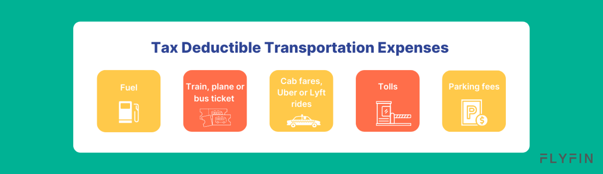 What transportation expenses are tax deductible?
