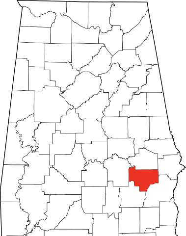 A photo highlighting Bullock County in Alabama
