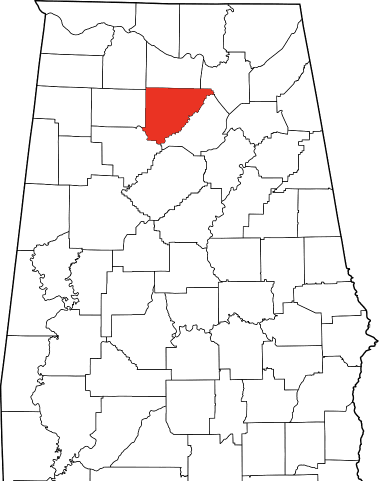 A photo highlighting Cullman County in Alabama