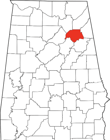 A picture of Etowah County in Alabama