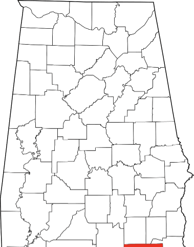 An image displaying Geneva County in Alabama