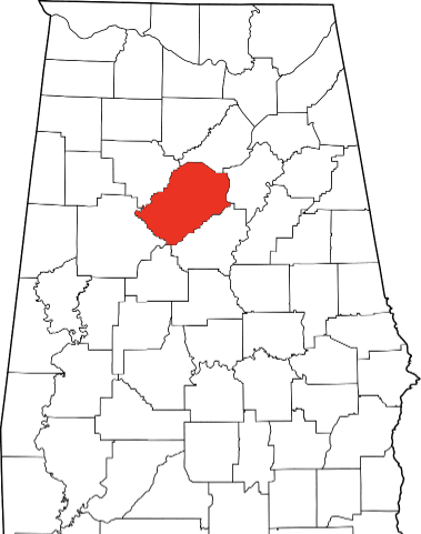 An image showing Jefferson County in Alabama