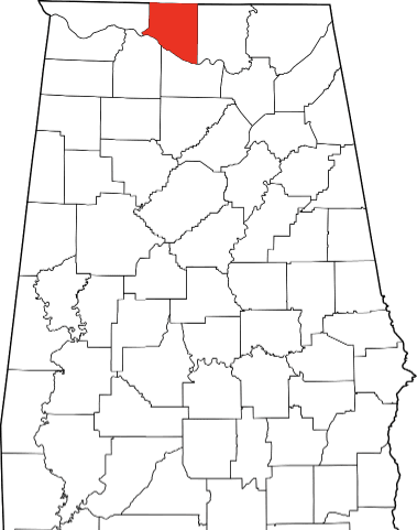 A photo highlighting Limestone County in Alabama