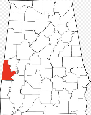 A photo highlighting Sumter County in Alabama