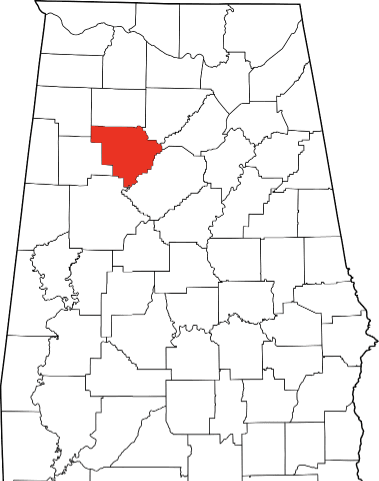 A photo highlighting Walker County in Alabama