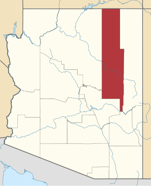 A picture of Navajo County in Arizona