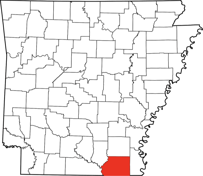 A picture of Ashley County in Arkansas