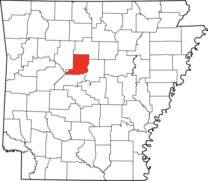 An image showing Conway County in Arkansas.