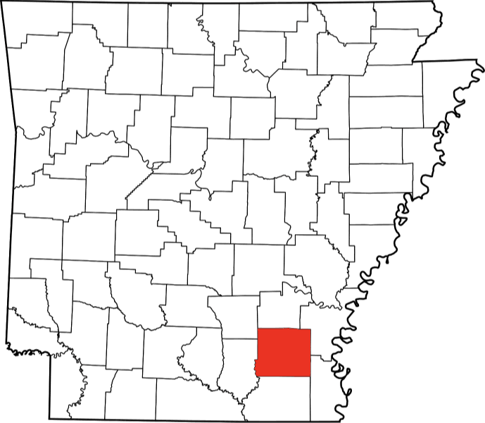 A picture of Drew County in Arkansas