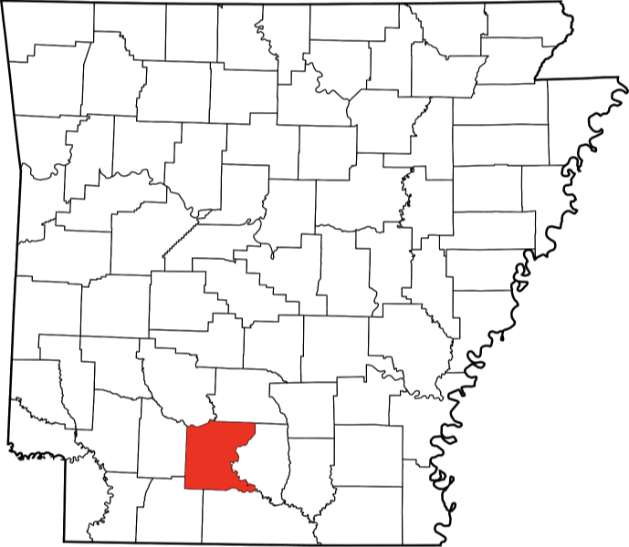 A photo highlighting Ouachita County in Arkansas