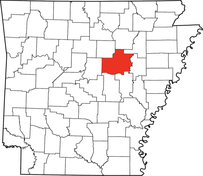 An image displaying White County in Arkansas