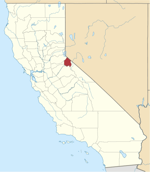 A picture of Alpine County in California
