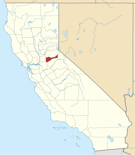 An image showing Amador County in California